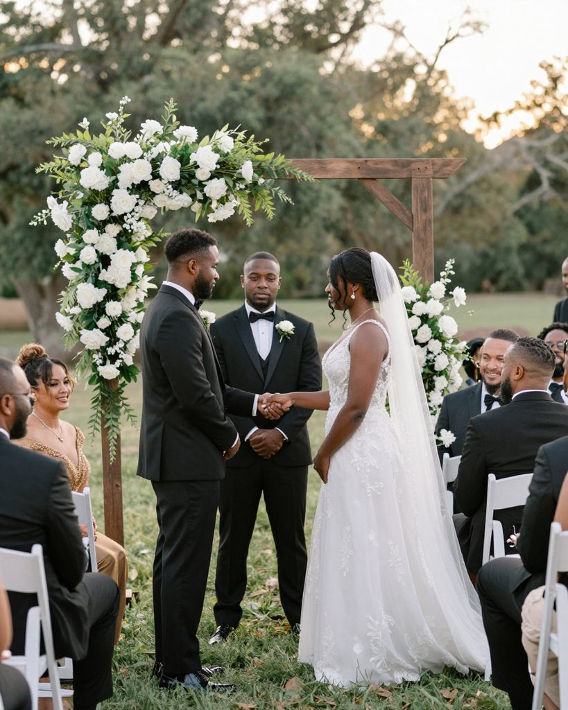 The ceremony