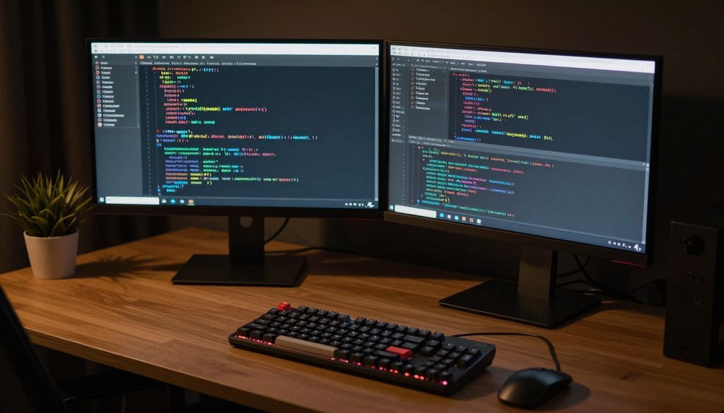 The desk